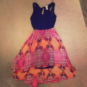 Candie’s tank top high-low dress